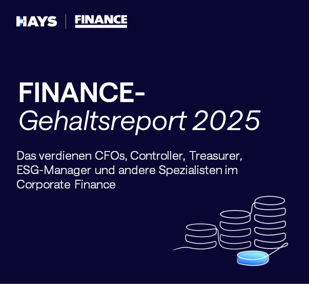 Teaserimage "Finance Gehaltsreport 2025"