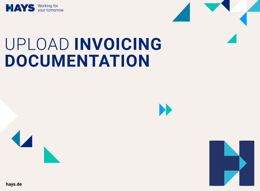 Guideline Upload Invoicing Documents (Business Partner)