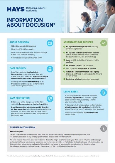 Information about DocuSign