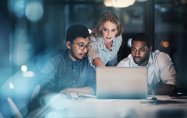 application with team 