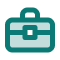 Icon - Suitcase in green