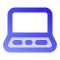 Icon - Laptop in purple