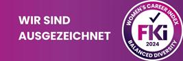 Auszeichnung - Womens career index balanced diversity